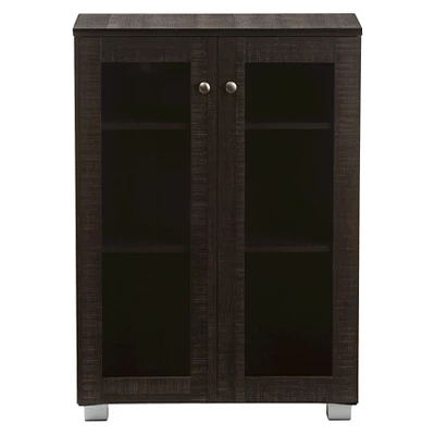 Mason Modern And Contemporary Multipurpose Storage Cabinet Sideboard - Dark Brown - Baxton Studio 1 Mason Modern And Contemporary Multipurpose Storage Cabinet Sideboard - Dark Brown - Baxton Studio