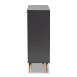 Kelson Wood 3 Door Cabinet Dark Gray/Gold - Baxton Studio 11 Kelson Wood 3 Door Cabinet Dark Gray/Gold - Baxton Studio -Baxton Studio Sales Shop GUEST 0c4a5810 0c35 48f7 9c52 9fdd6006120e