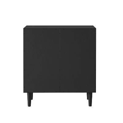 Battista 36'' Tall 2 - Door Accent Storage Cabinet With Doors| KARAT HOME 2 Battista 36'' Tall 2 - Door Accent Storage Cabinet With Doors| KARAT HOME - Image 2