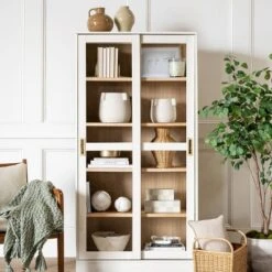 72" Promontory Cabinet With Sliding Doors - Threshold™ Designed With Studio McGee 20 72" Promontory Cabinet With Sliding Doors - Threshold™ Designed With Studio McGee -Baxton Studio Sales Shop GUEST 123e42a0 83f1 4a74 b01e b843c1da7645