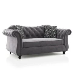 Brushwood Button Tufted Loveseat - HOMES: Inside + Out 16 Brushwood Button Tufted Loveseat - HOMES: Inside + Out -Baxton Studio Sales Shop GUEST 151f588a 25d8 4d3d 8a3d 5d05a6ece53f