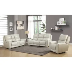 Laurel Power Recliner Sofa Ivory - Steve Silver Co. -Baxton Studio Sales Shop GUEST 16c01d01 f475 4954 9897 c87cb03e6628