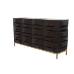Contemporary Bold Facet Carved Wood Buffet Cabinet Brown - Olivia & May 25 Contemporary Bold Facet Carved Wood Buffet Cabinet Brown - Olivia & May -Baxton Studio Sales Shop GUEST 18dae7f2 a927 4abe 8789 f5847feab3cd