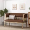 Loyning Traditional Upholstered Tufted Loveseat - Christopher Knight Home