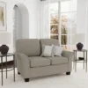Lorena Upholstered Loveseat Greige - Hillsdale Furniture