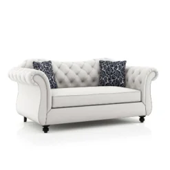 Brushwood Button Tufted Loveseat - HOMES: Inside + Out 17 Brushwood Button Tufted Loveseat - HOMES: Inside + Out -Baxton Studio Sales Shop GUEST 236fb017 b77c 492c 8a27 647b06e49331