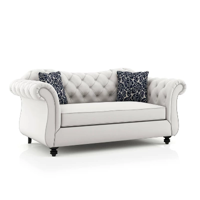 Brushwood Button Tufted Loveseat - HOMES: Inside + Out 9 Brushwood Button Tufted Loveseat - HOMES: Inside + Out - Image 9