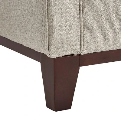 Madge Tweed Fabric Loveseat Oatmeal - Inspire Q 6 Madge Tweed Fabric Loveseat Oatmeal - Inspire Q - Image 6