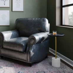 Brentwood Side Table Black - WyndenHall