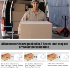 Costway Modern Modular 3-Seat Sofa Couch W/ Side Storage Pocket & Metal Leg GreenGrey 18 Costway Modern Modular 3-Seat Sofa Couch W/ Side Storage Pocket & Metal Leg GreenGrey -Baxton Studio Sales Shop GUEST 26b6fb1b 2335 4e41 80c5 442de0a1554f