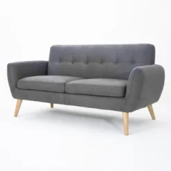 Josephine Mid-Century Modern Petite Sofa - Christopher Knight Home -Baxton Studio Sales Shop GUEST 2c274e19 a1a0 45db bff9 e89e34b62e22