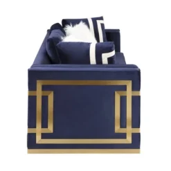 80" Virrux Loveseat Blue Velvet/Gold Finish - Acme Furniture 11 80" Virrux Loveseat Blue Velvet/Gold Finish - Acme Furniture -Baxton Studio Sales Shop GUEST 2d7a8fff 488f 495b 88fc bc8e028890c5