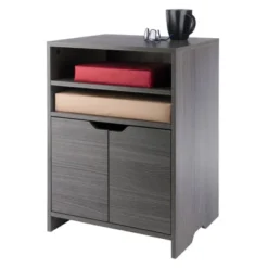 Nova Open Shelf Storage Cabinet - Winsome -Baxton Studio Sales Shop GUEST 34320485 9b5d 4e83 806d 9d82d5da7202