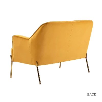 Aida Loveseat Sofa | Karat Home 4 Aida Loveseat Sofa | Karat Home - Image 4