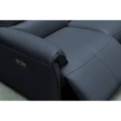 Lily Leather Power Recliner Sofa With Power Headrests Blue - Abbyson Living -Baxton Studio Sales Shop GUEST 3800baba be09 48a9 aa7d 19be425f040f