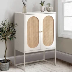 Arina Natural Rattan 2 Door High Accent Cabinet With Adjustable Shelf - The Pop Maison 13 Arina Natural Rattan 2 Door High Accent Cabinet With Adjustable Shelf - The Pop Maison -Baxton Studio Sales Shop GUEST 38b11a17 41f9 4541 9f1e d9686eedd587