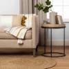 Wood & Steel Accent Side Table - Natural/Black - Hearth & Hand™ With Magnolia