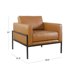 Modern Metal Frame Accent Chair - HomePop -Baxton Studio Sales Shop GUEST 3d4fd69a 5bc4 4bdc aa75 8dd449f04eac