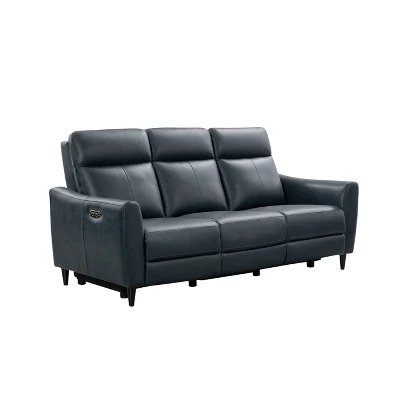 Tomasso Leather Power Reclining Sofa With Power Headrest - Abbyson Living 4 Tomasso Leather Power Reclining Sofa With Power Headrest - Abbyson Living - Image 4