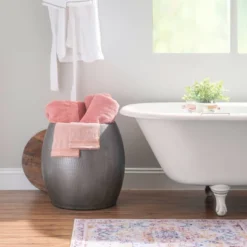 Beaton Drum Side Table With Storage - Powell Company -Baxton Studio Sales Shop GUEST 3edb34ec 898f 419c 9e10 c2b7c4616691