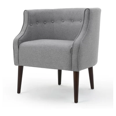 Brandi Upholstered Club Chair - Christopher Knight Home 5 Brandi Upholstered Club Chair - Christopher Knight Home - Image 5
