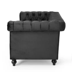 Brinkhaven Modern Glam Tufted Velvet Loveseat With Nailhead Trim - Christopher Knight Home -Baxton Studio Sales Shop GUEST 46ebb8a8 cefc 48b5 8052 51382232abce