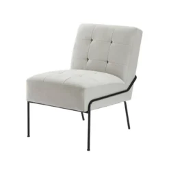 ELuxury Upholstered Accent Chair -Baxton Studio Sales Shop GUEST 476626bb 3217 40e1 85e2 3ef3c2b632bb