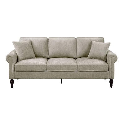 Evok Contemporary Chenille Upholstered Sofa - MiBasics 3 Evok Contemporary Chenille Upholstered Sofa - MiBasics - Image 3