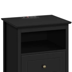 Yaheetech 2 Drawer Bedside Table Sofa Side Table With Charging Station 11 Yaheetech 2 Drawer Bedside Table Sofa Side Table With Charging Station -Baxton Studio Sales Shop GUEST 4c51acba 2196 4bf0 afab 01ac1333312e
