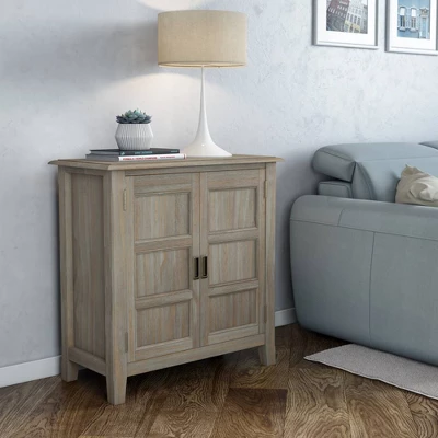 Portland Low Storage Cabinet - Wyndenhall 1 Portland Low Storage Cabinet - Wyndenhall