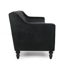 Knouff Modern Glam Tufted Velvet 3 Seater Sofa - Christopher Knight Home -Baxton Studio Sales Shop GUEST 4eccf701 7dbb 4043 93d7 b7a050a80504