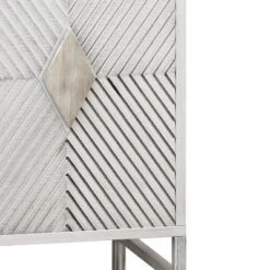 Cierra 31.50" W Modern 2 Diamond Doors Wooden Cabinet With Featuring Two-Tier Storage-Maison Boucle -Baxton Studio Sales Shop GUEST 4f10a809 6bb8 4158 94a9 a7114ff6b16a