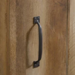 Adept Narrow Storage Cabinet - Craftsman Oak - Sauder -Baxton Studio Sales Shop GUEST 4f19c28e e936 4d0b a42f 3301306abebc