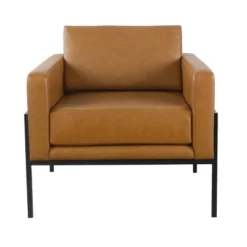 Modern Metal Frame Accent Chair - HomePop -Baxton Studio Sales Shop GUEST 55bf5ce3 cbfd 46bf a33c 158fae180c2a