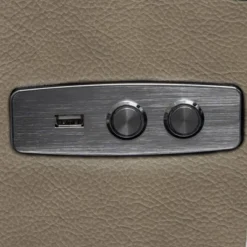 Seymour Top Grain Leather Power Reclining Loveseat Beige - Abbyson Living -Baxton Studio Sales Shop GUEST 56300d5f 3d53 4be9 852a 86295e0582a7