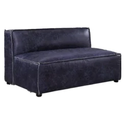 52" Birdie Sofa With Top Grain Leather Vintage Blue - Acme Furniture 13 52" Birdie Sofa With Top Grain Leather Vintage Blue - Acme Furniture -Baxton Studio Sales Shop GUEST 57e55495 7de7 44c4 95b3 ee7c63663ba8