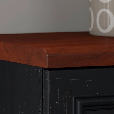 Fairview Small Storage Cabinet With Doors - Bush Furniture 4 Fairview Small Storage Cabinet With Doors - Bush Furniture - Image 4