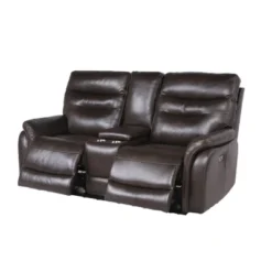 Fortuna Power Recliner Console Loveseat - Steve Silver Co. -Baxton Studio Sales Shop GUEST 5af8aa3a 737a 40a4 8874 cd13c9073ed2