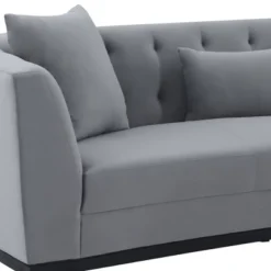 Melange Velvet Sofa Gray - Armen Living 10 Melange Velvet Sofa Gray - Armen Living -Baxton Studio Sales Shop GUEST 5b26fd66 7e77 44d4 8e79 adebc5eb6a8b