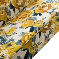 Trento 47'' Contemporary Loveseat With Floral Patterns | ARTFUL LIVING DESIGN -Baxton Studio Sales Shop GUEST 5bca7ce9 cf4e 4788 9d36 f23af1dcc8d1