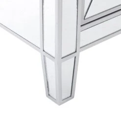 Monroe 3 Door Mirrored Cabinet Silver - Aiden Lane -Baxton Studio Sales Shop GUEST 5bf877fa 00be 4426 8f80 78f72499447e