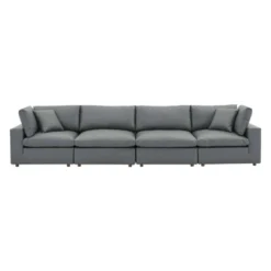 Commix Down Filled Overstuffed Vegan Leather 4 Seater Sofa - Modway -Baxton Studio Sales Shop GUEST 5c05251c 15f6 404f 879f 7ddd4f286896