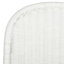 Tana Wicker Side Chair (Set Of 2) - White - Safavieh -Baxton Studio Sales Shop GUEST 5d482553 ac47 4367 8649 ac4c4a7628b8