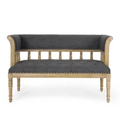 Loyning Traditional Fabric Tufted Loveseat - Christopher Knight Home -Baxton Studio Sales Shop GUEST 5e4a7379 5a36 4cbd 9b44 953898963d39