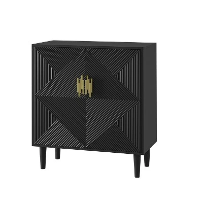 Battista 36'' Tall 2 - Door Accent Storage Cabinet With Doors| KARAT HOME 10 Battista 36'' Tall 2 - Door Accent Storage Cabinet With Doors| KARAT HOME - Image 10