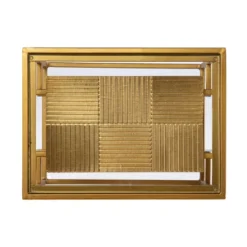 Woobal Glass Top End Table With Storage Brass - Aiden Lane -Baxton Studio Sales Shop GUEST 678adb25 b4f0 45a3 a841 c2fe6a54f634