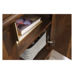 30.276" Clifford Place Library Base Walnut - Sauder -Baxton Studio Sales Shop GUEST 68618520 974a 4c66 b169 34abb2289610