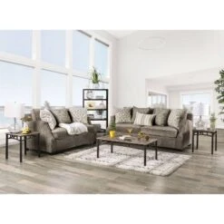Quavo Upholstered Loveseat Gray - Furniture Of America -Baxton Studio Sales Shop GUEST 6b2d30fc d3e8 4a60 bcb4 0edf120d176d
