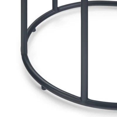 18" Lipton Metal Side Table Black - WyndenHall 6 18" Lipton Metal Side Table Black - WyndenHall - Image 6