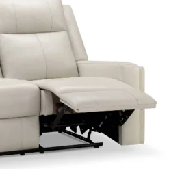 Randi Top Grain Leather Manual Reclining Loveseat Ivory - Abbyson Living -Baxton Studio Sales Shop GUEST 6dfa7056 ecf4 4ddf b579 d49308305098